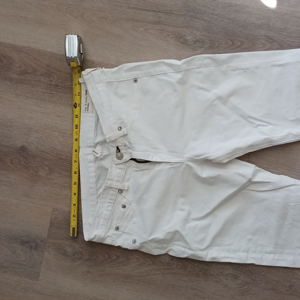 Rag & Bone Elephant Bell White Jeans Size 30 Flare.